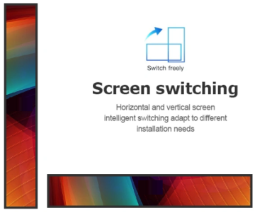 Shelf Displays Stretched - Ultra-Wide LCD 12.6–88"